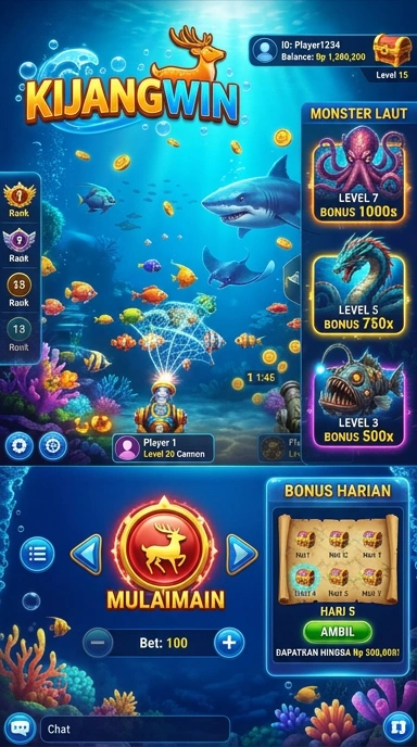 Pratinjau antarmuka kijangwin — aplikasi APK resmi Android v4.2.4